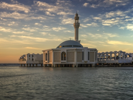 Floating Mosque, trip to Saudi Arabia